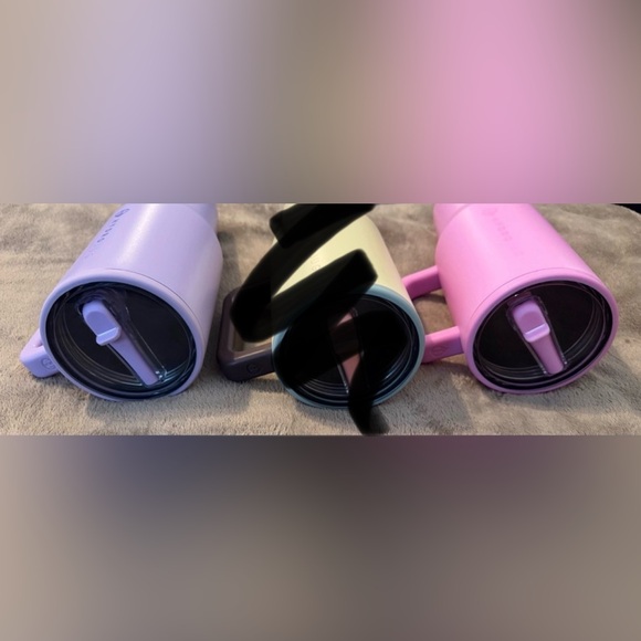 RESERVED LISTING HydroJug 40oz Travelers | LAVENDER & BUBBLEGUM (used condition) - Picture 4 of 8